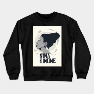 NINA SIMONE PORTRAIT Crewneck Sweatshirt